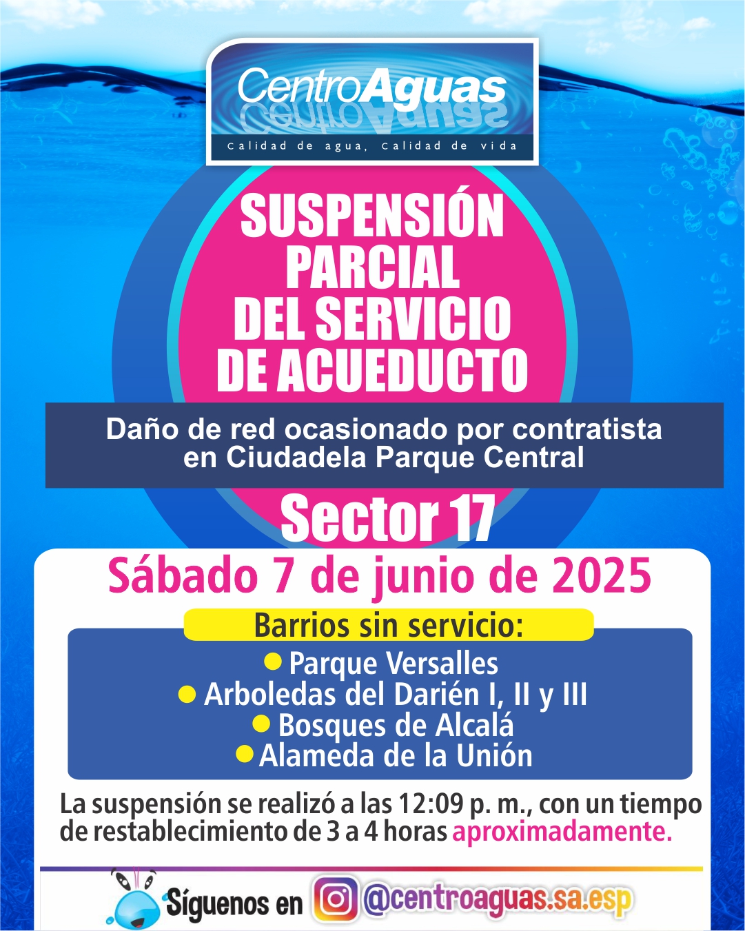 Diseño de suspensión del servicio 