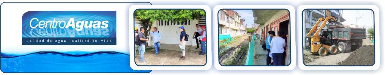 Diseño con tres fotos de las obras de El Paraíso y San Benito