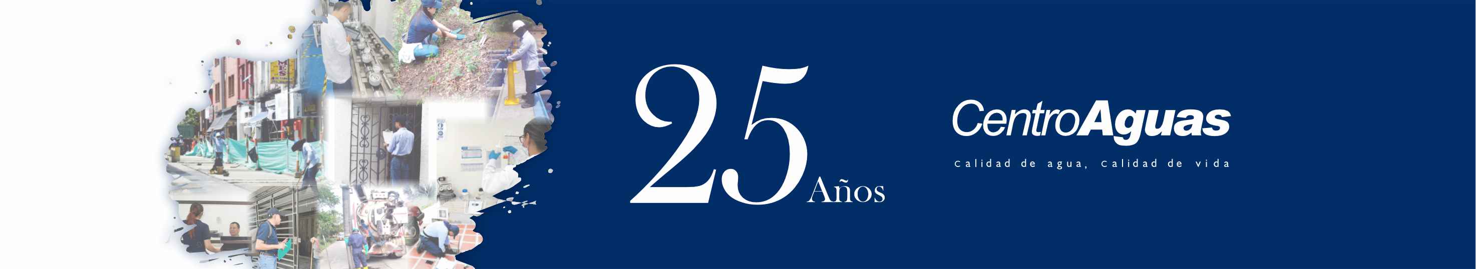 25 aniversario centroaguas - personal en sus labores