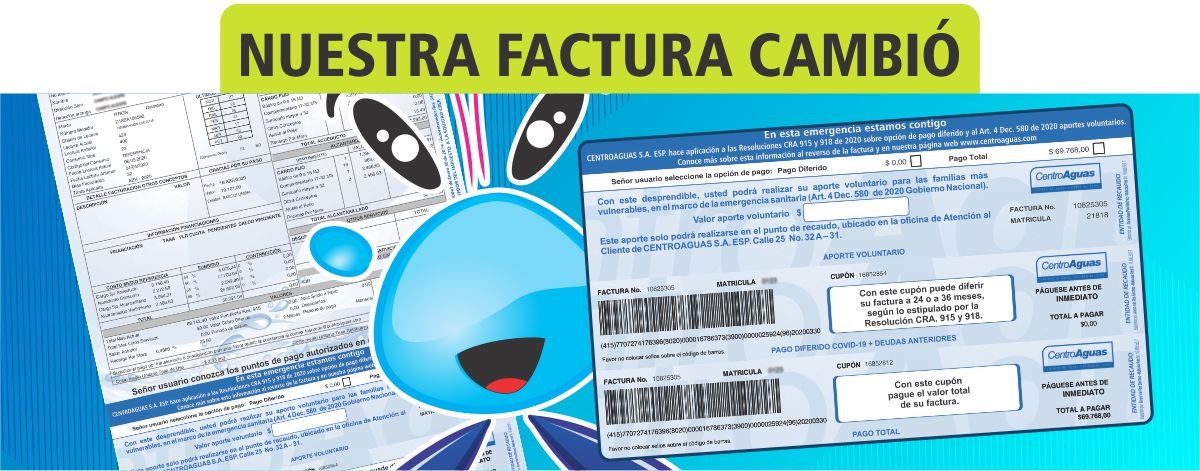 Imagen representativa del cambo de la factura por emergencia sanitaria 