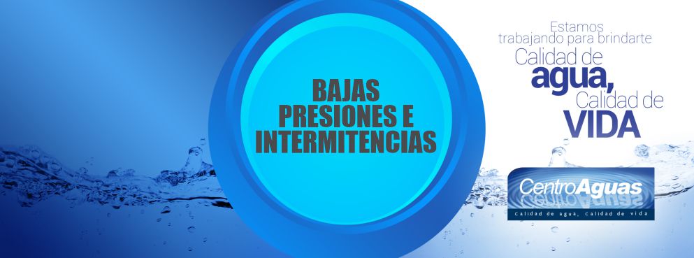 Diseño de bajas presiones e intermitencias 