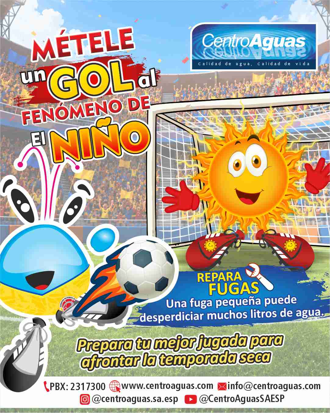 Métele un GOL al fenómeno de El Niño