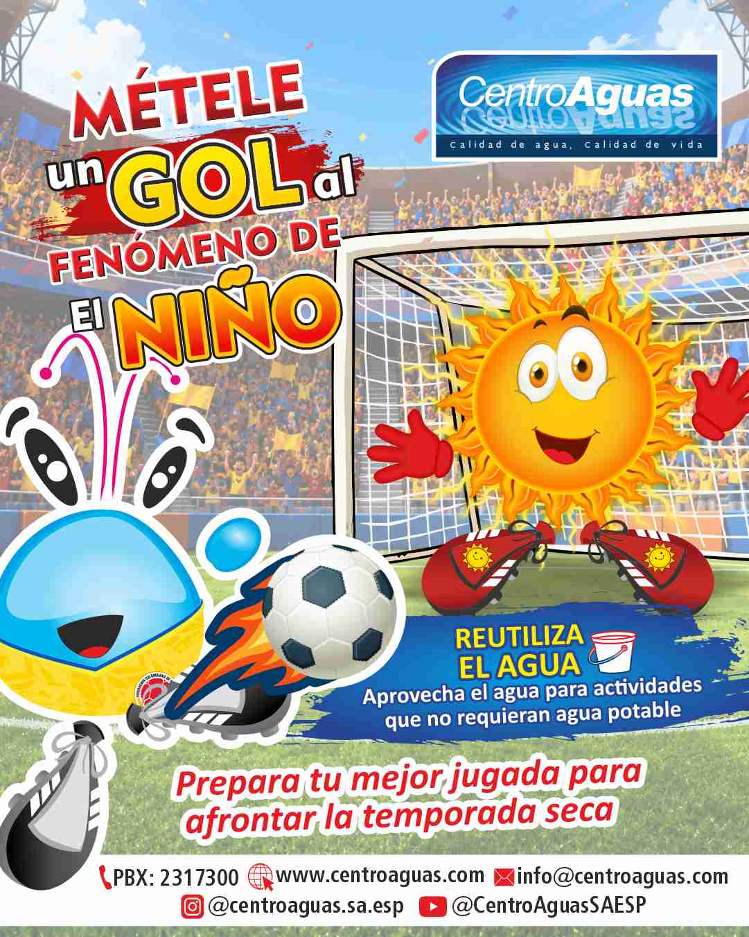 Métele un GOL al fenómeno de El Niño