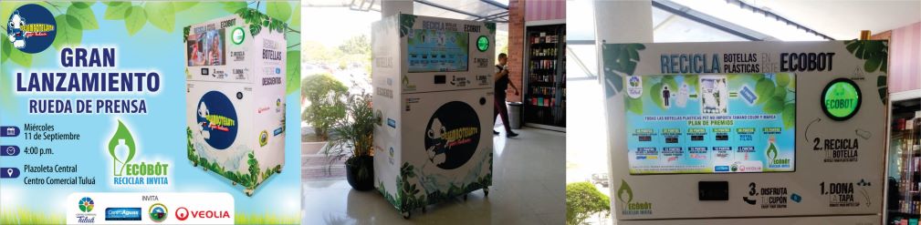 Diseño del ecobot en el Centro Comercial Tuluá 