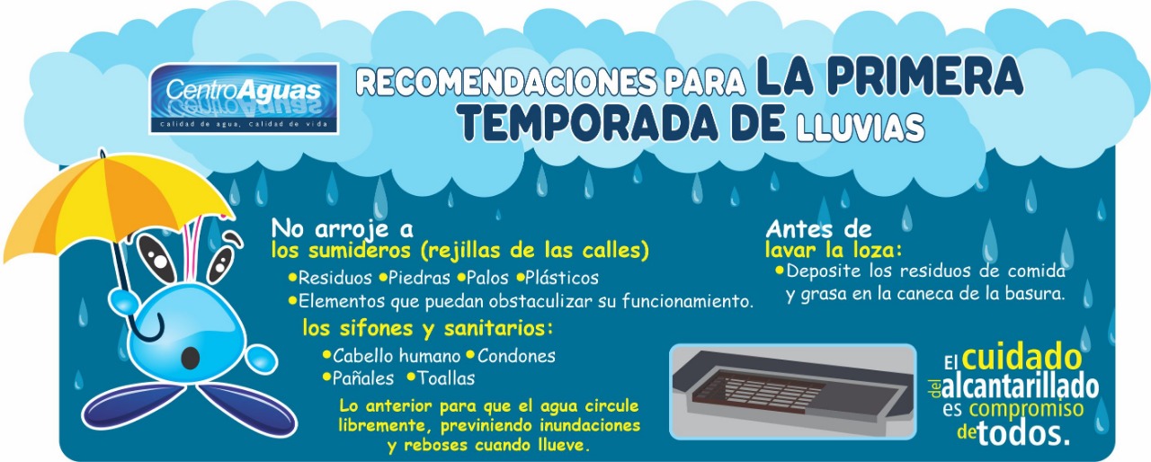 Imagen representativa de recomendaciones en época de lluvia
